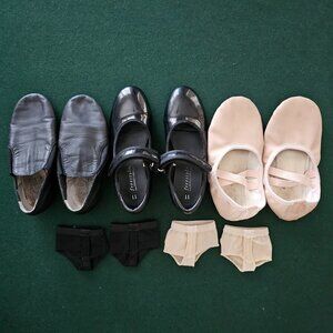 Dance Shoes Jazz Tap Ballet Half Soles